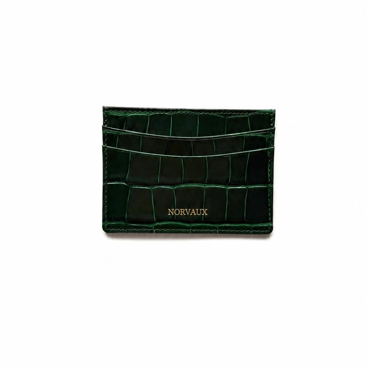 CROVE cardholder in Emerald